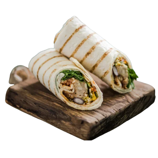 Pepper Paneer Wrap